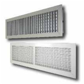 Difusor de aire de sección rectangular - BPA 20 - F.C.R. SPA - vertical