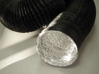 Conducto de aire flexible - COMBIDEC 2100 - F.C.R. SPA - de aluminio