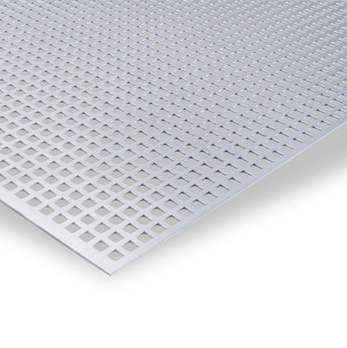 Hoja de aluminio - Aluminium,  EN AW-1050 (Al99,5), 3.0255 - Klöckner & Co Deutschland GmbH - perforado
