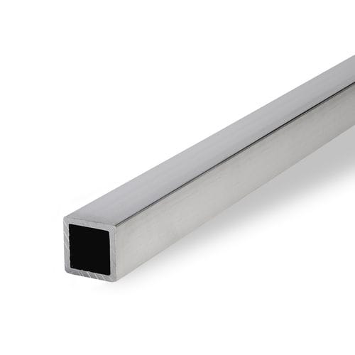 Tubo de aluminio - Aluminium,  EN AW-6060 (AlMgSi0,5), 3.3206 - Klöckner & Co Deutschland GmbH - cuadrado