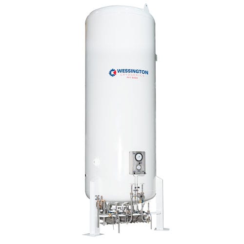 Depósito de almacenamiento para nitrógeno líquido - PVT series - Wessington Cryogenics LTD - criogénico / industrial / vertical