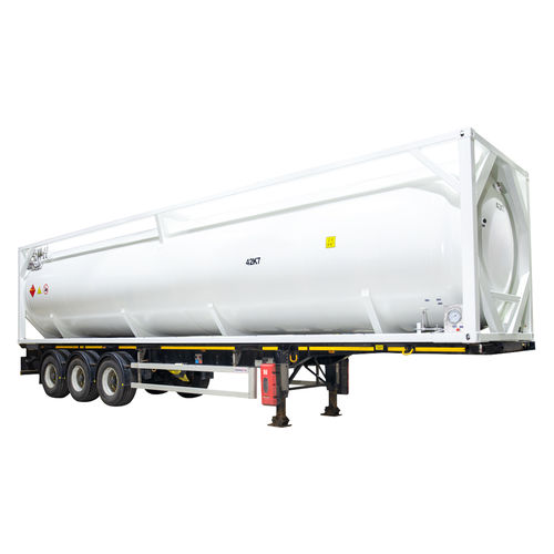 Depósito de almacenaje - ISO VAC 40 LNG - Wessington Cryogenics LTD - de transporte / para gas natural líquido / de acero inoxidable