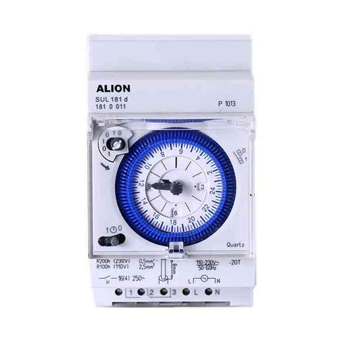 Interruptor horario analógico - SUL181d - Wenzhou ALION electronics Co.,Ltd - en riel DIN