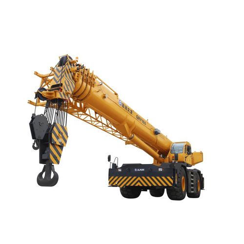 Grúa móvil - RT160 - XUZHOU JIUFA CONSTRUCTION MACHINERY CO.,LTD - de mástil / telescópica / para terreno difícil