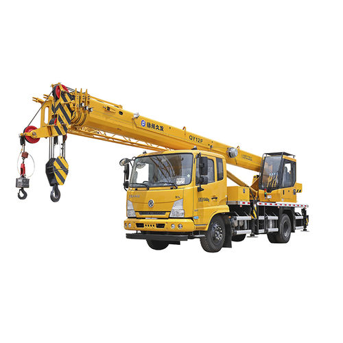 Grúa montada sobre camión - QY12F - XUZHOU JIUFA CONSTRUCTION MACHINERY CO.,LTD - de mástil / telescópica / hidráulica