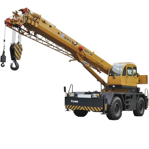 Grúa móvil - RT30 - XUZHOU JIUFA CONSTRUCTION MACHINERY CO.,LTD - telescópica / para terreno difícil / para altas cargas