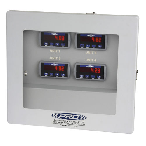Sistema de supervisión de temperatura - VP series - Connection Technology Center Inc. - de vibraciones / de 4 canales