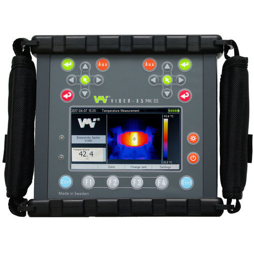 Analizador de vibraciones para el monitoreo de condiciones de máquina - VIBER X5™ MK III - VMI International AB - portátil / digital