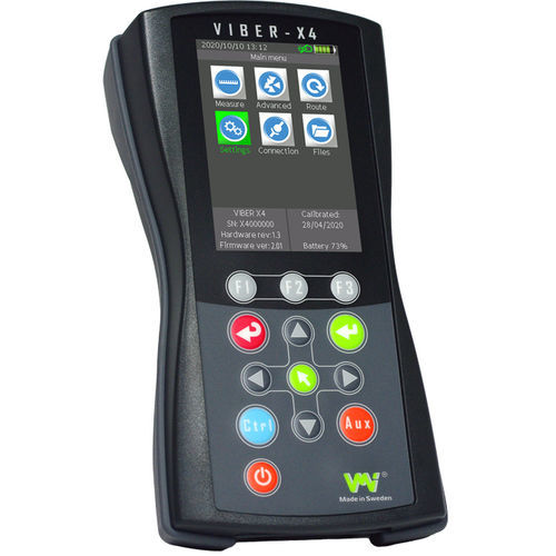 Analizador de vibraciones para el monitoreo de condiciones de máquina - VIBER X4™ - VMI International AB - portátil / digital