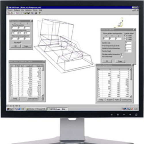 Software de animación - VibShape™ - VMI International AB - de máquina