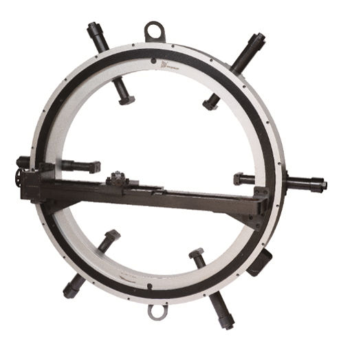 Refrentadora de bridas con fijación externa - O series - Aotai Machine Manufacturing Co., Ltd - neumática / hidráulica