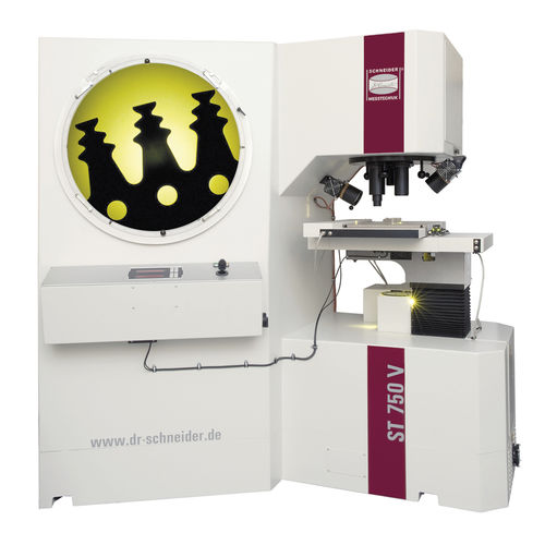 Proyector de medición vertical - ST V series - Dr. Heinrich Schneider Messtechnik GmbH - con torreta