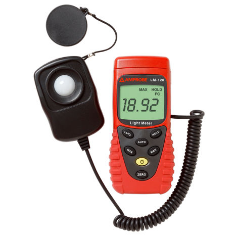 Luxómetro digital - LM-120 - BEHA AMPROBE - portátil