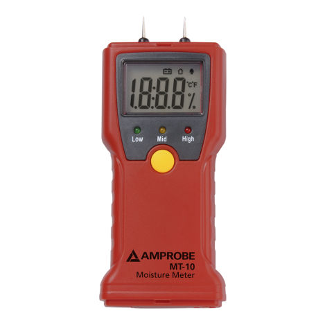 Humidímetro para materiales de construcción - MT-10 - BEHA AMPROBE - portátil de mano / humedad relativa