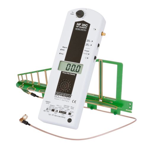 Aparato de medición de campo electromagnético - HF35C - GIGAHERTZ SOLUTIONS - digital / portátil / alta frecuencia