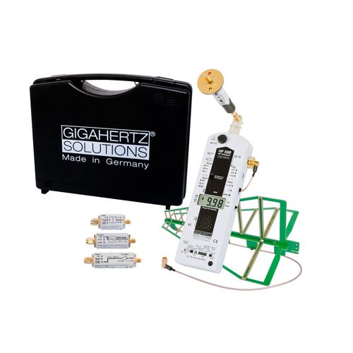 Aparato de medición de campo electromagnético - HFE59B - GIGAHERTZ SOLUTIONS - digital / industrial / para edificio