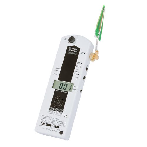 Aparato de medición de campo electromagnético - HFW35C - GIGAHERTZ SOLUTIONS - digital / industrial / para edificio