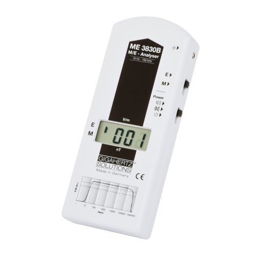Aparato de medición de campo electromagnético - ME3830B - GIGAHERTZ SOLUTIONS - digital / para edificio / portátil