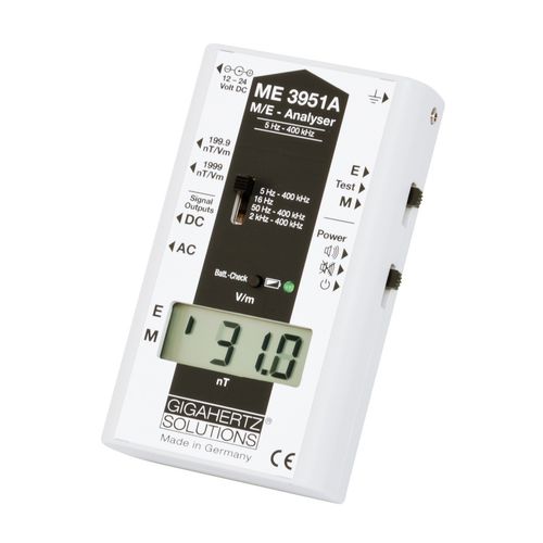 Aparato de medición de campo electromagnético - ME3951A - GIGAHERTZ SOLUTIONS - digital / industrial / para edificio