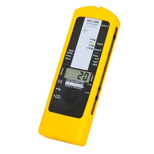 Aparato de medición de campo electromagnético - NFA30M - GIGAHERTZ SOLUTIONS - digital / industrial / portátil