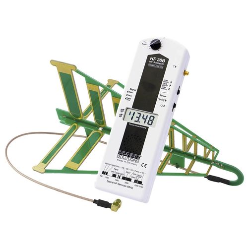 Aparato de medición de campo electromagnético - HF38B - GIGAHERTZ SOLUTIONS - digital / para aplicaciones médicas / portátil