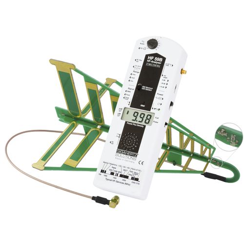 Aparato de medición de campo electromagnético - HF59B - GIGAHERTZ SOLUTIONS - digital / industrial / para edificio