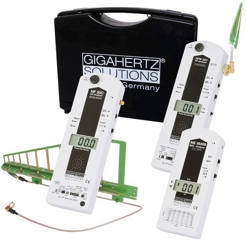 Kit de medición con lectura digital - MK20-W - GIGAHERTZ SOLUTIONS - portátil / de campo electromagnético