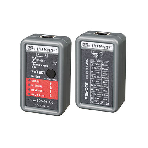 Comprobador de continuidad -  LinkMaster™ - IDEAL NETWORKS - de red LAN / de cableado / compacto
