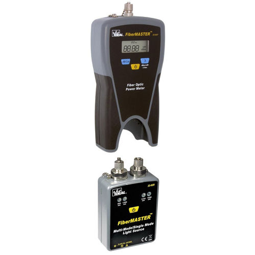 Fotómetro de fibra óptica - FiberMASTER™ - IDEAL NETWORKS - portátil