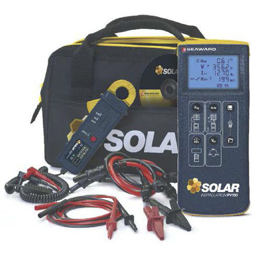 Comprobador de tensión - PV150 - SOLAR SEAWARD - de resistencia de aislamiento / para instalación fotovoltaica / para diagnóstico