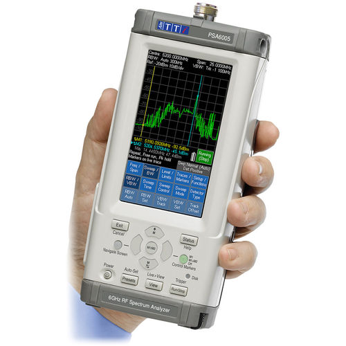 Analizador de señal - PSA 5 Series  - TTI - de red de comunicación / de audio / de espectros