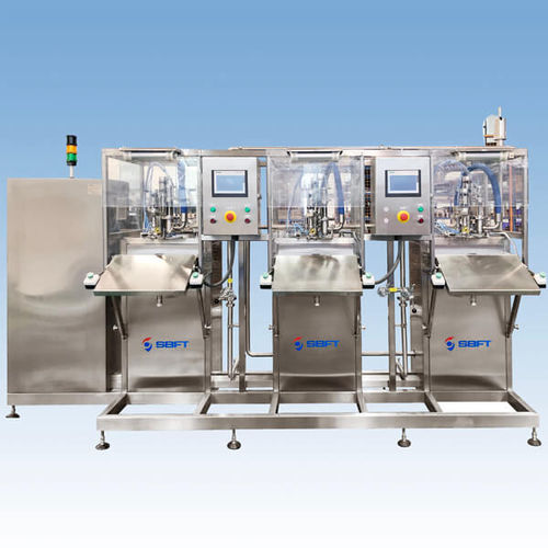 Llenadora de bag in box - BIB200D - Xi’an Shibo fluid technology co., Ltd (SBFT) - semiautomática / de café / para líquido
