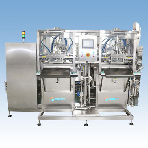 Llenadora de bag in box - ASP100D - Xi’an Shibo fluid technology co., Ltd (SBFT) - automática / de bolsas / para productos lácteos