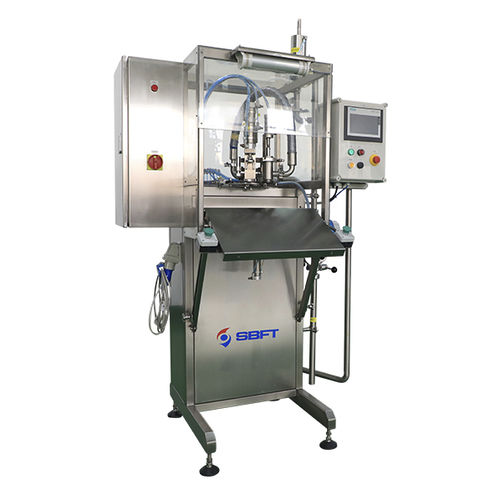 Llenadora de bag in box - BIB220 - Xi’an Shibo fluid technology co., Ltd (SBFT) - semiautomática / ponderal / neumática