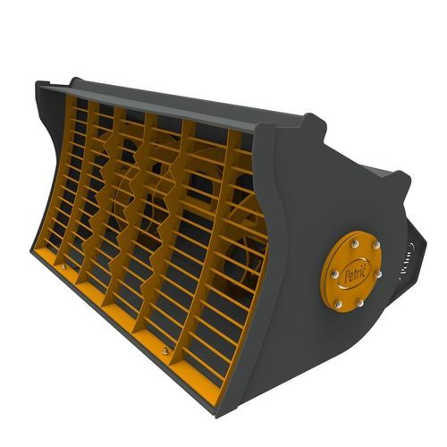 Cuchara mezcladora de hormigón - BC-35 - Petrič d.o.o. - para excavadora / para minicargadora compacta / para minicargadora