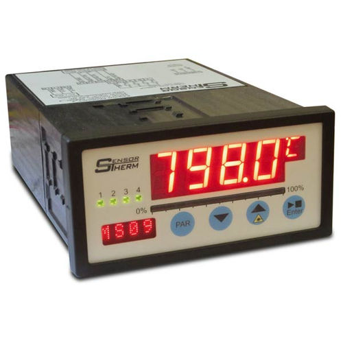 Indicador de temperatura - IF0000 - Sensortherm - de 4 dígitos / LED / para montaje sobre panel