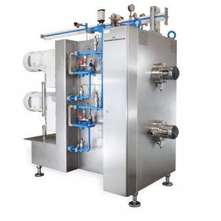 Intercambiador de calor de superficie rasqueteada - Gerstenberg Polaron - GD Process Design, LLC - tubular / líquido-gas / de acero