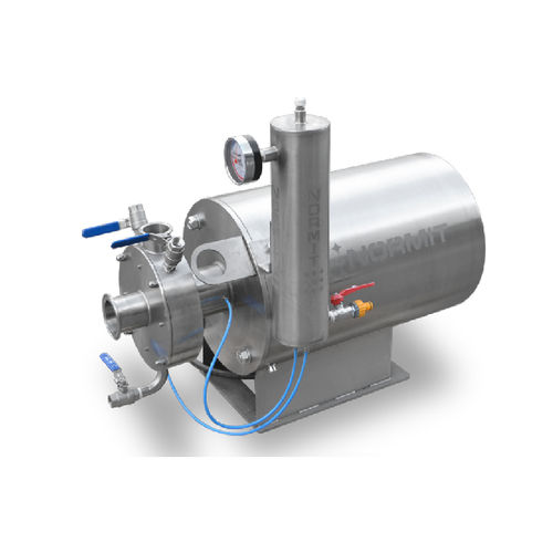 Homogeneizador en línea - Shark  - GD Process Design, LLC - de rotor y estator / horizontal / para la industria agroalimentaria