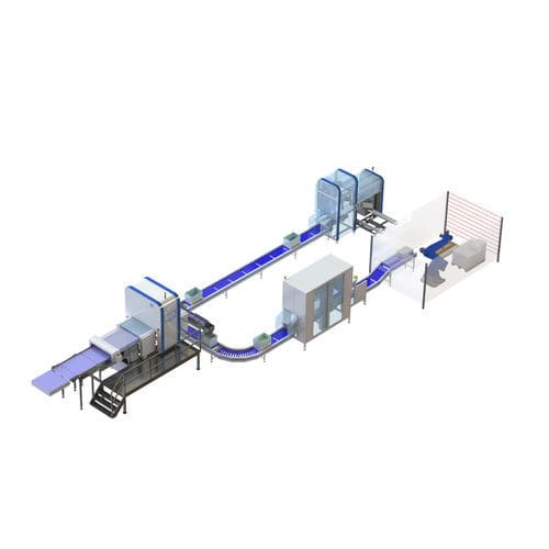 Línea de embalaje para la industria alimentaria - GD Process Design, LLC - para de bag in box / robotizada