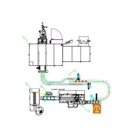 Línea de embalaje para la industria alimentaria - GD Process Design, LLC - para la industria alimentaria y de la bebida / de margarina / de mantequilla