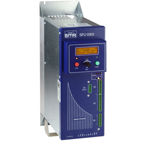 Convertidor de frecuencia con función de seguridad - SFU 0303STO - BMR GmbH - con pantalla digital / de PWM / de sobremesa