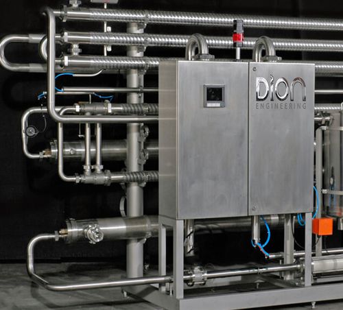 Pasteurizador tubular - Dion Engineering - para huevos / automático / con intercambiador de calor