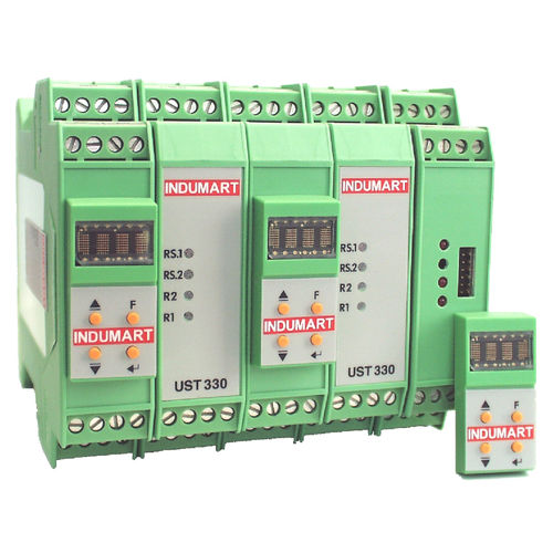 Transmisor de señal analógico para medición de temperatura - UST330 - Indumart - para sensor / en riel DIN / con aislamiento galvánico