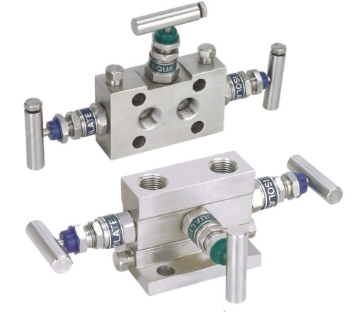 Manifold de 5 vías - Vx series - Indumart - de acero inoxidable / para vacío / para gas