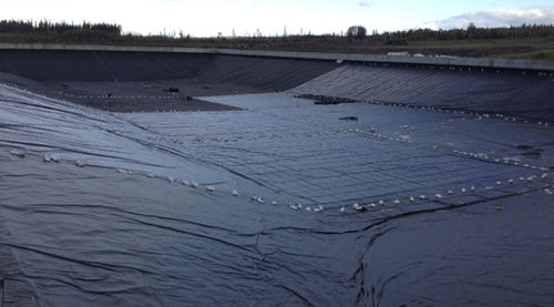 Capa protectora flotante - xylem - de plástico / para aguas residuales