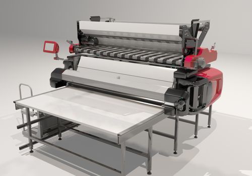 Máquina tendedora de tela automática - TORNADO - Caron Technology - para textiles