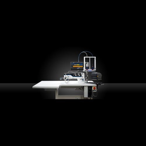 Máquina de coser punto anudado - 550-D800 - Dürkopp Adler AG - de 1 aguja / de 1 hilo / de tejidos