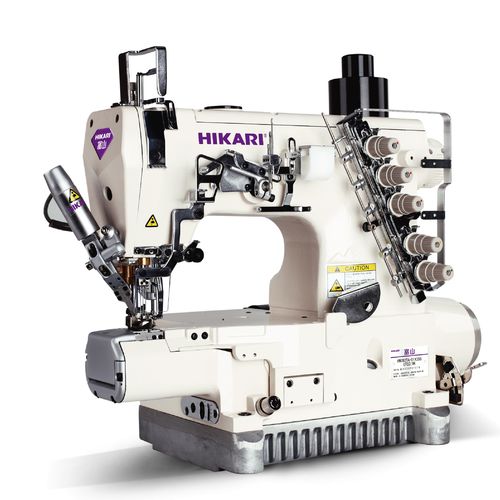 Máquina de coser de brazo cilíndrico - HW782T-01X356 - Hikari (Shanghai) Precise Machinery Science & Technology Co - punto de cadeneta / interlock / de 3 agujas