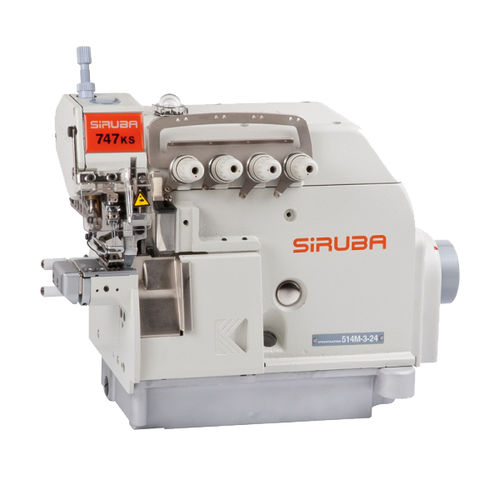Máquina overlock punto de cantonera - 700KS - Siruba Latin America, Inc - de 2 agujas / de 1 aguja / de 3 hilos