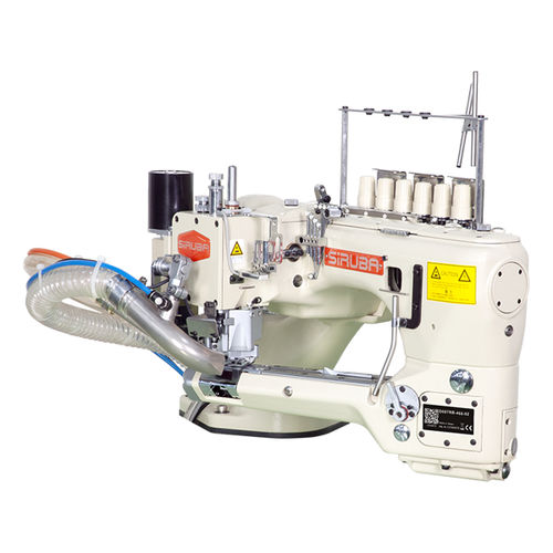 Máquina de coser punto anudado - D007RB - Siruba Latin America, Inc - de 4 agujas / de 6 hilos / de tejidos